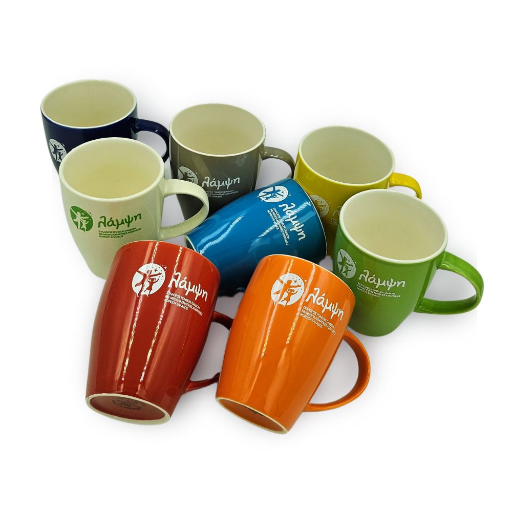 Κούπα Λάμψη Πορσελάνη 8 Χρώματα 350ml - Image 2