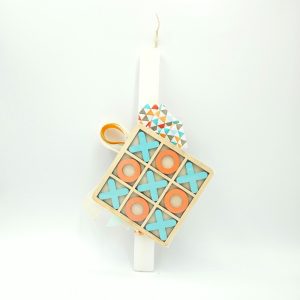 Λαμπάδα Πασχαλινή χειροποίητη Λάμψη 15