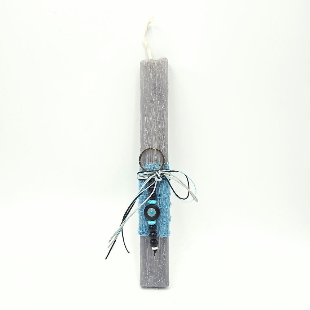 Λαμπάδα Πασχαλινή χειροποίητη Λάμψη 18