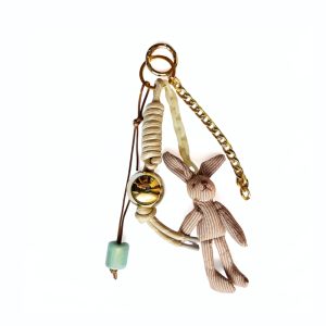 Λάμψη Bag Charm Λαγουδάκι
