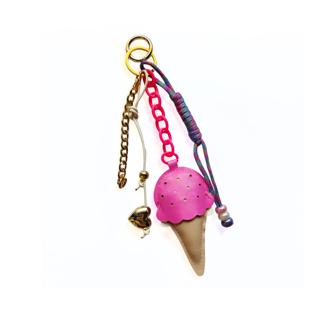 Λάμψη Bag Charm Ice Cream