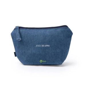 Τζιν Τσαντάκι Νεσεσέρ Ανακυκλωμένο Denim - Λάμψη